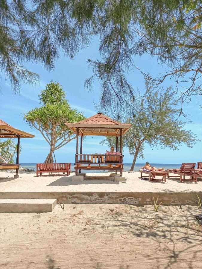 Nusa Indah Bungalows Gili Air Eksteriør billede