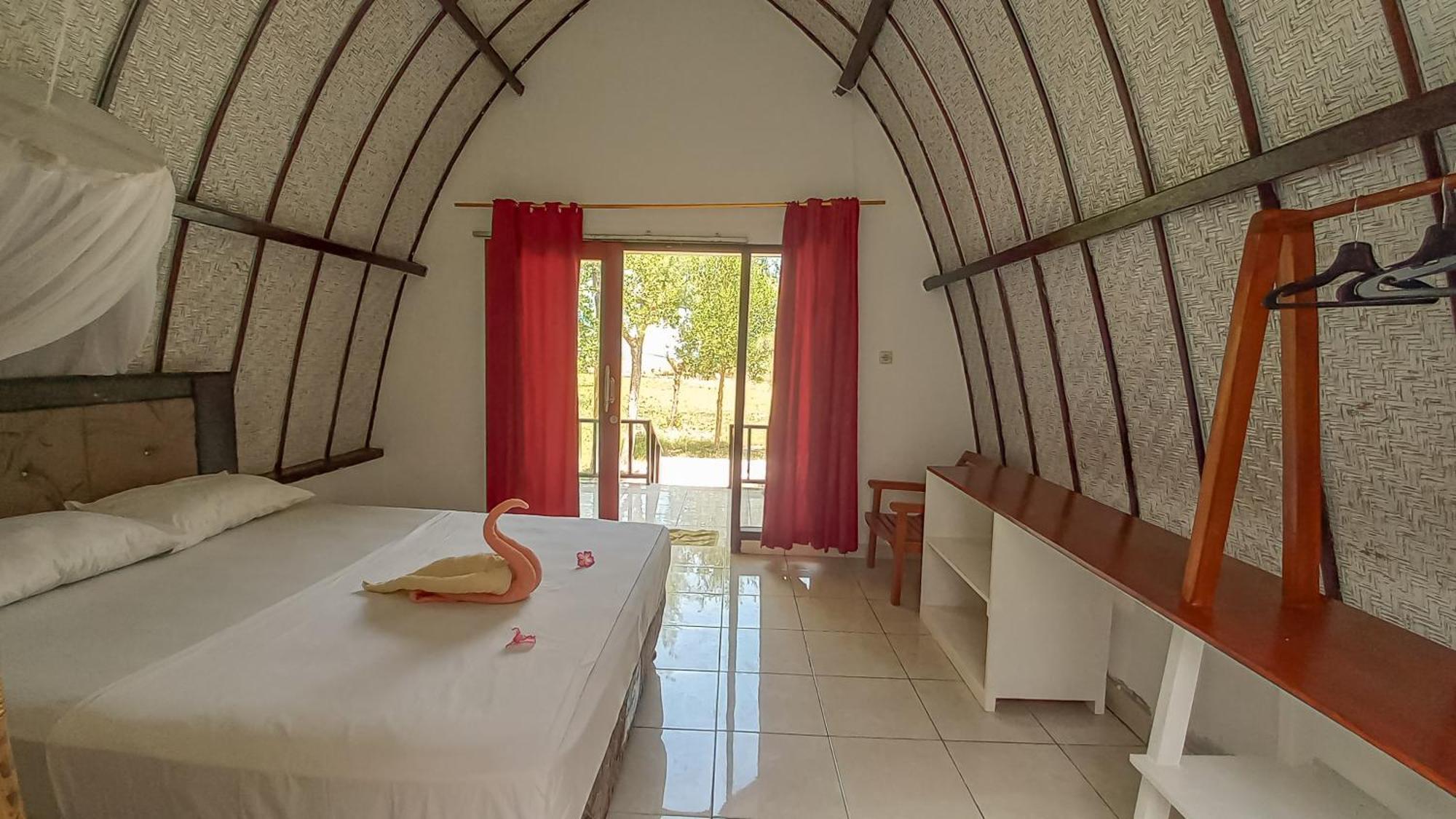 Nusa Indah Bungalows Gili Air Værelse billede